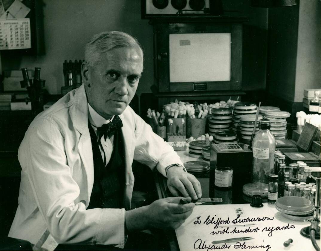 Studio portrait of a German man researcher in a shirt